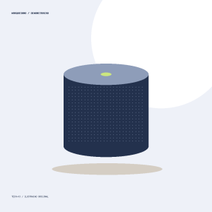 Ilustração demonstrativa: Caixa de som Pulso